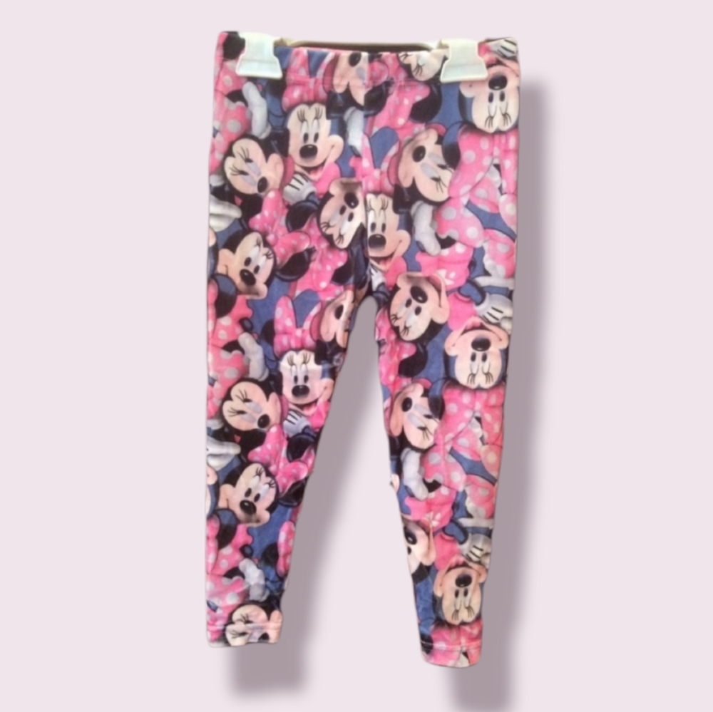 Minie Mouse velour leggings